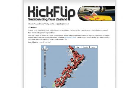 Kickflip - Skateboarding New Zealand